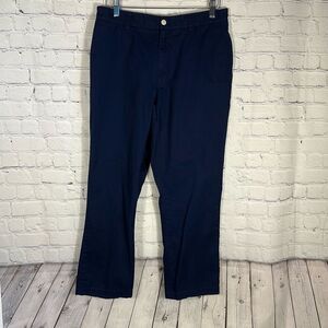 Vineyard Vines Slim Fit Club Pants size W34 x L30 Style 1P0180 Navy Blue